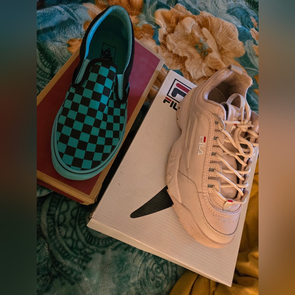 Fila Cream Sneakers